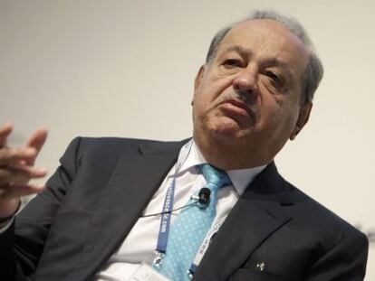 El empresario mexicano Carlos Slim.