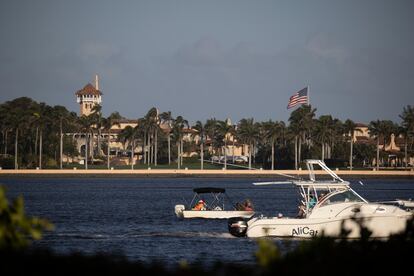 Mar-a-lago, el hogar de Donald Trump en Palm Beach, Florida.