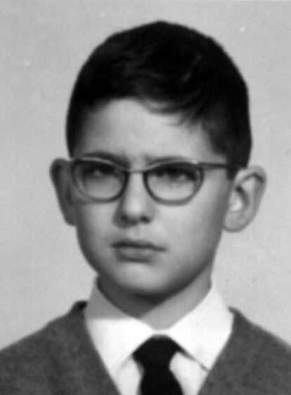 Mariano Rajoy, de niño.