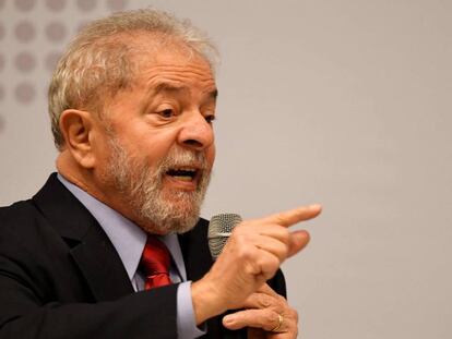 Lula, nesta segunda, em Bras&iacute;lia. 