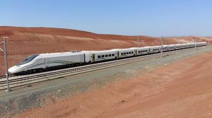 Talgo T-350 que cubrirá el trayecto La Meca-Medina.