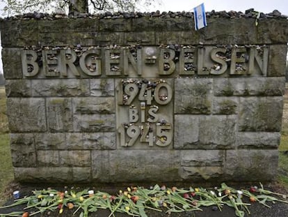 Campo nazi de Bergen Belsen, donde muri&oacute; Ana Frank.