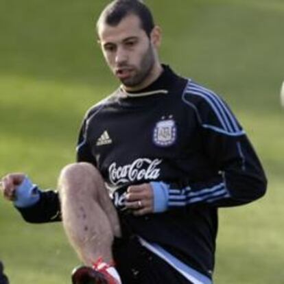 El jugador argentino Javier Mascherano.