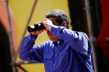 Nicolás Maduro en el día del trabajo