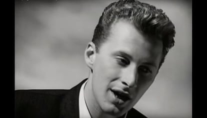 El cantant Black en un fotograma del videoclip 'Wonderful life'.