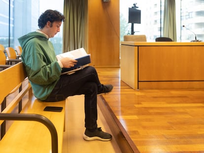 Francisco Nicolás Gómez, este 25 de octubre en el banquillo de los acusados de la Audiencia Provincial de Madrid.