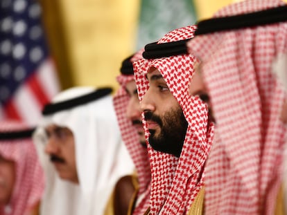 El príncipe heredero saudí, Mohamed bin Salmán, en 2019.