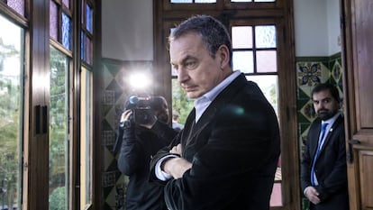 Former prime minister José Luis Rodríguez Zapatero in a file photo.