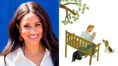 ‘El banco’ es el primer libro escrito por Meghan Markle y el cuento incluye ilustraciones inspiradas en su familia.