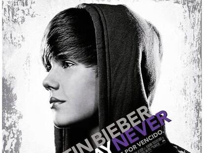 Cartel de Justin Bieber: Never Say Never