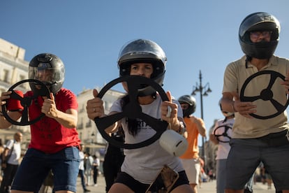 Circuito urbano de Fórmula 1 en Madrid en la Puerta del Sol
