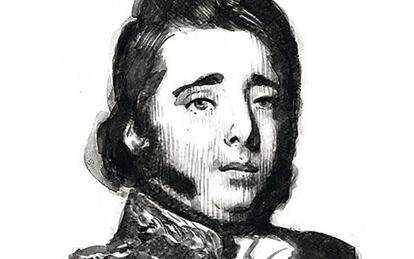 Gregor MacGregor, c&eacute;lebre estafador escoc&eacute;s del siglo XVIII.