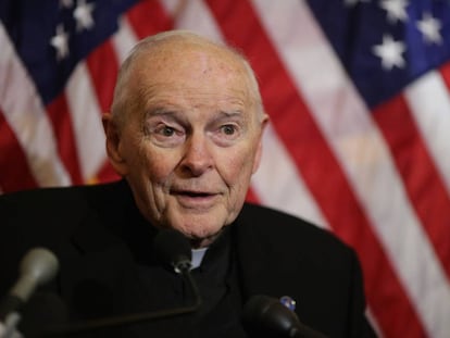 El excardenal Theodore McCarrick, en una imagen de 2015. 