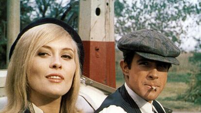 Una imagen de 'Bonnie y Clyde', de Arthur Penn.