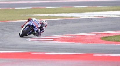 Jorge Lorenzo, aquest diumenge al circuit de Misano.