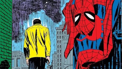 Detalle de una viñeta de 'El asombroso Spiderman 50', dibujada por John Romita y publicada por Marvel.