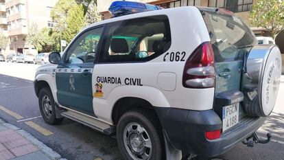 Fotografía de archivo de un vehículo de la Guardia Civil.