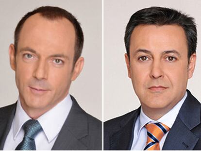 Pedro Piqueras, Hilario Pino y José Ribagorda (de izquierda a derecha).