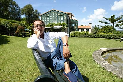 José Luis Méndez, en su residencia de Campo Longo (A Coruña).