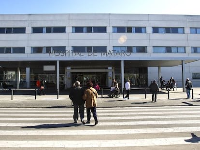 Fachada del hospital de Matar&oacute;