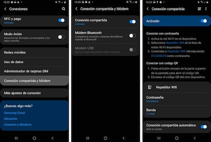 Repetidor Wifi con un móvil Android.