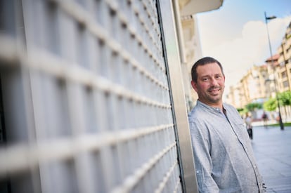 Jorge Txokarro, en Pamplona.