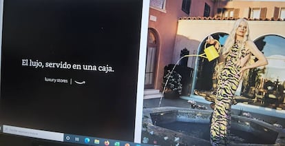 Nueva tienda de moda de lujo de Amazon en Europa.