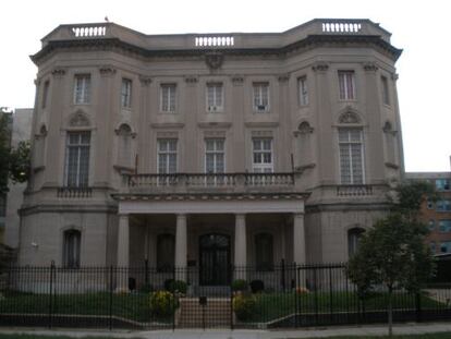Sede de la Sección de Intereses de Cuba en Washington.