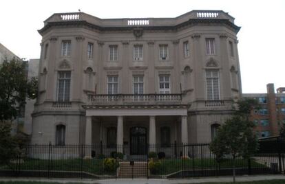 Sede de la Sección de Intereses de Cuba en Washington.