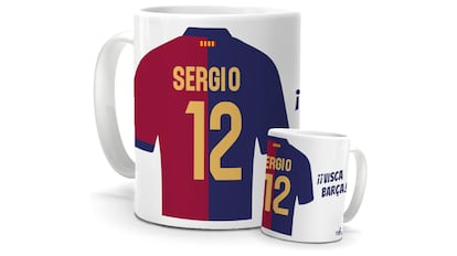 Taza de cerámica.