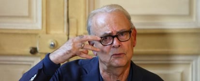 Modiano el pasado 9 de octubre. 