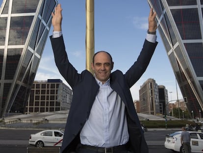 José Javier Hombrados, en 2015 en Madrid.