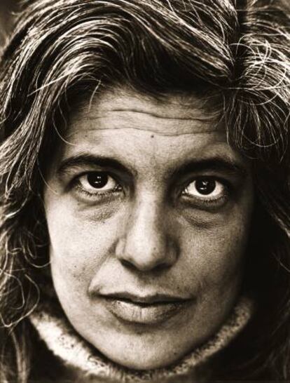 Retrato de Susan Sontag en 1979.