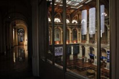 Vista del Palacio de la Bolsa de Madrid