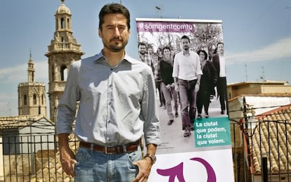Jordi Peris, candidato de Val&egrave;ncia en Com&uacute; a la alcald&iacute;a.