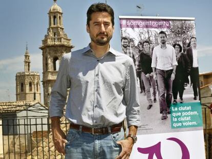 Jordi Peris, candidato de Val&egrave;ncia en Com&uacute; a la alcald&iacute;a.