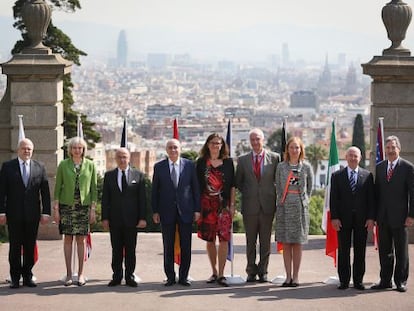 Reunión del G6 en Barcelona.