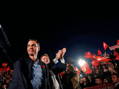 Cierre de campaña de las elecciones generales 2019, en imágenes