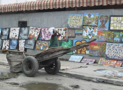 El colorido arte haitiano sigue inundando las calles de Haití