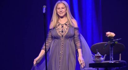 Barbra Streisand. en el Barclays Center de Brooklyn.