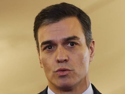 Pedro Sanchez, presidente en funciones.