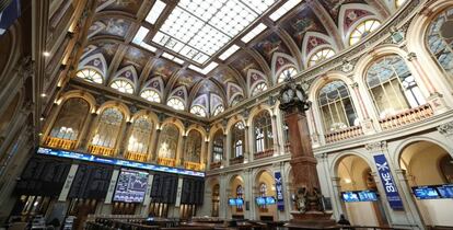 En la imagen, la Bolsa de Madrid.