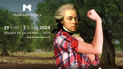Cartel promocional del festival Música en Segura