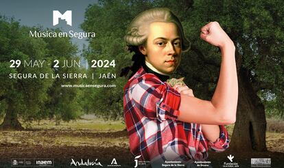 Cartel promocional del festival Música en Segura