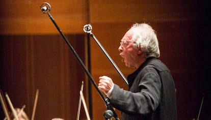 El director Philippe Herreweghe en la Quincena Musical.