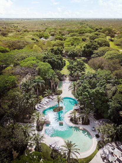 Chablé Yucatán, en Chocholá (México). "Un retiro de bienestar mexicano construido alrededor de una piscina subterránea sagrada", lo describe la lista de The World’s Best Hotel 2024. Precio por noche: a partir de 770 dórales (unos 690 euros).