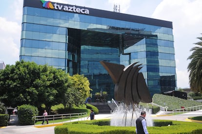 El corporativo de TV Azteca en el sur de la Ciudad de México.