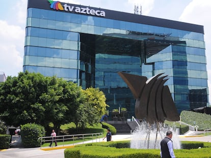 El corporativo de TV Azteca en el sur de la Ciudad de México.