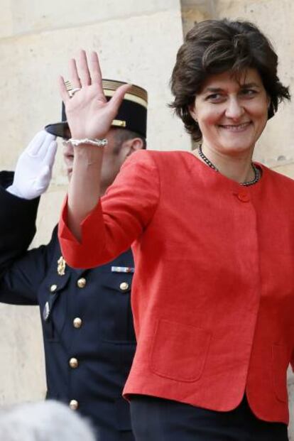 Sylvie Goulard, este miércoles en París.