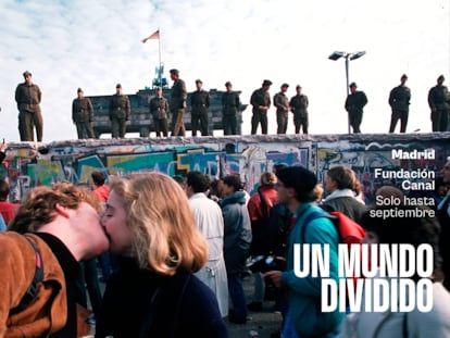 Cartel promocional de la exposición 'El Muro de Berlín. Un mundo dividido'.
